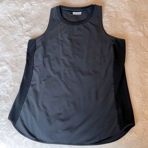 Black, tunic length tank